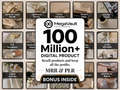 MegaVault™ – 100M Digital Products Bundle | Canva, AI, PLR, Design & More | Instant Download